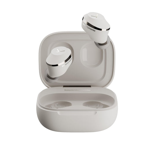 beyerdynamic Amiron 300 True Wireless Noise Cancelling Earbuds Multipoint Bluetooth® 5.3 with Active Noise Cancellation Up to 10 Hours of Battery Runtime Cream