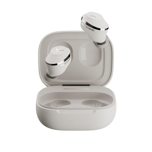 beyerdynamic Amiron 300 True Wireless Noise Cancelling Earbuds Multipoint Bluetooth® 5.3 with Active Noise Cancellation Up to 10 Hours of Battery Runtime Cream